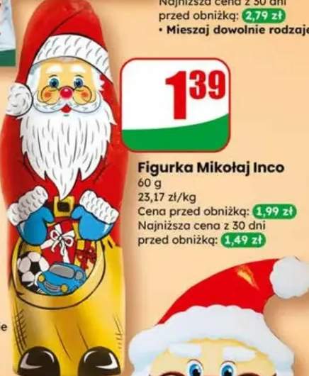figurka mikołaja