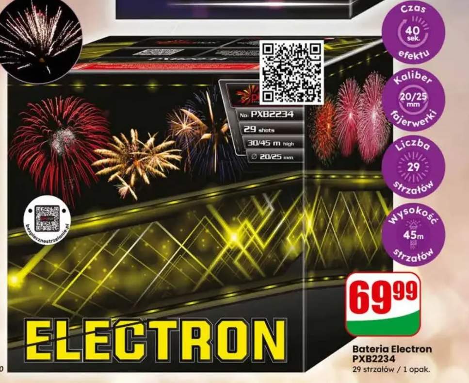 fajerwerki bateria