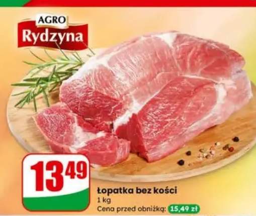 łopatka bez kości