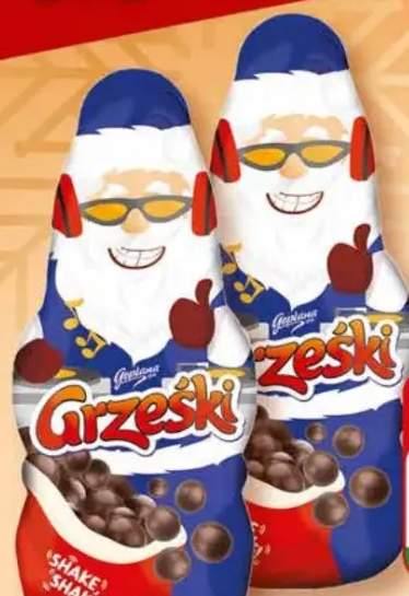 mikołaj z czekolady