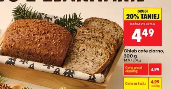 chleb całe ziarno