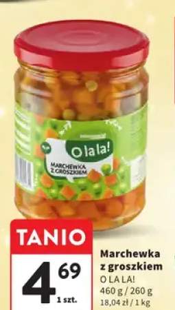 marchewka z groszkiem konserwowa