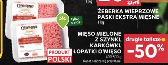 mięso mielone z łopatki