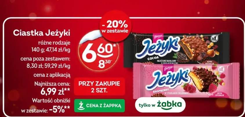 ciastka Jeżyki