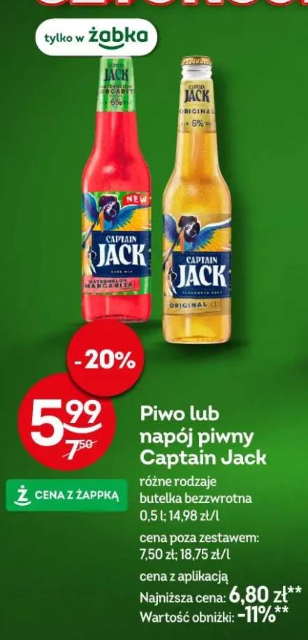 piwo Captain Jack