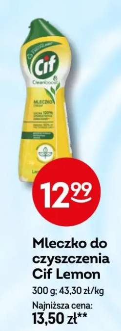 mleczko do czyszczenia