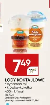 lody koktajlowe