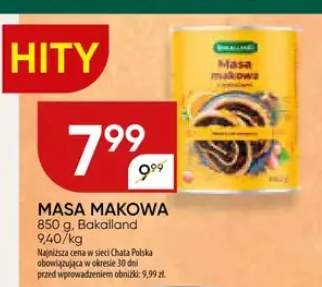 masa makowa