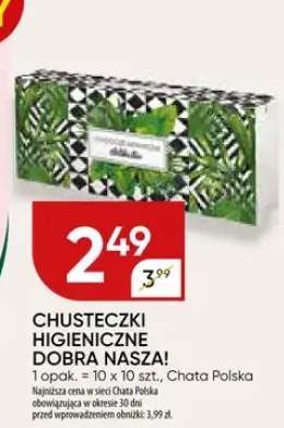 chusteczki higieniczne