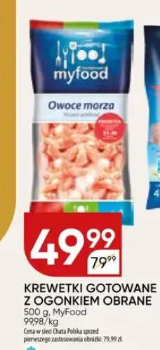 krewetki gotowane