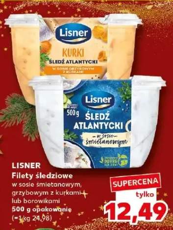 filety śledziowe w sosie