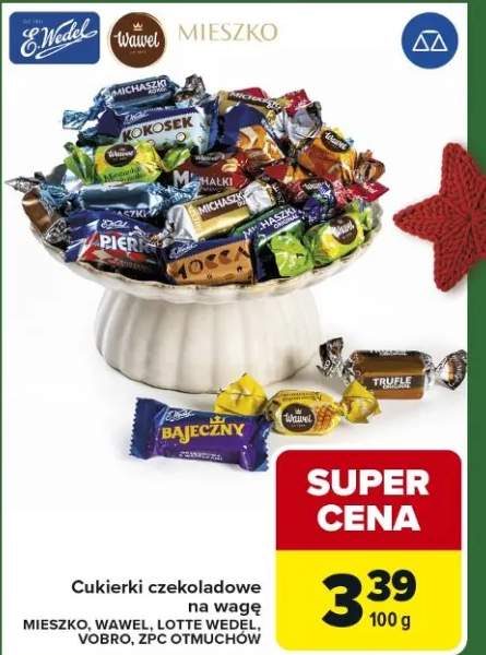 cukierki czekoladowe