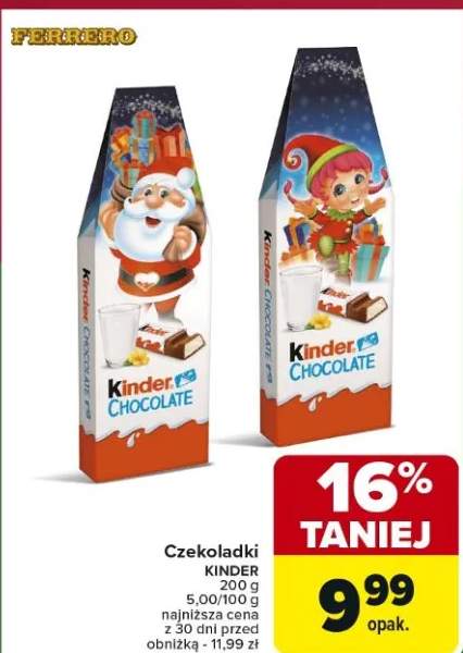 czekoladki Kinder
