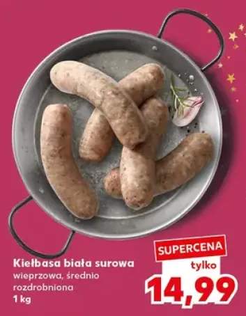 kiełbasa biała surowa