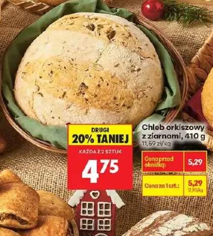 chleb orkiszowy
