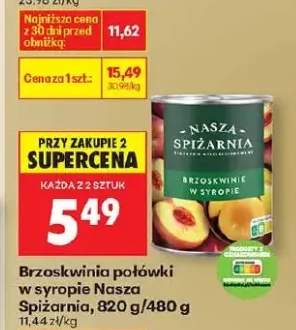 brzoskwinie w syropie