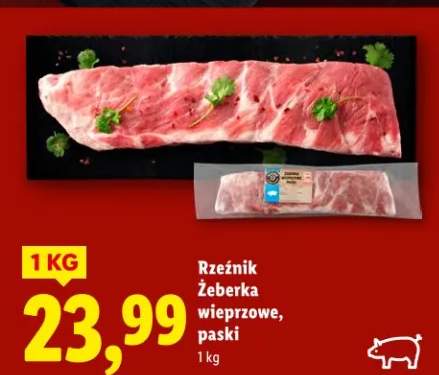 żeberka wieprzowe