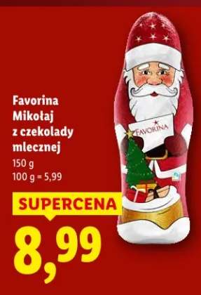 mikołaj z czekolady