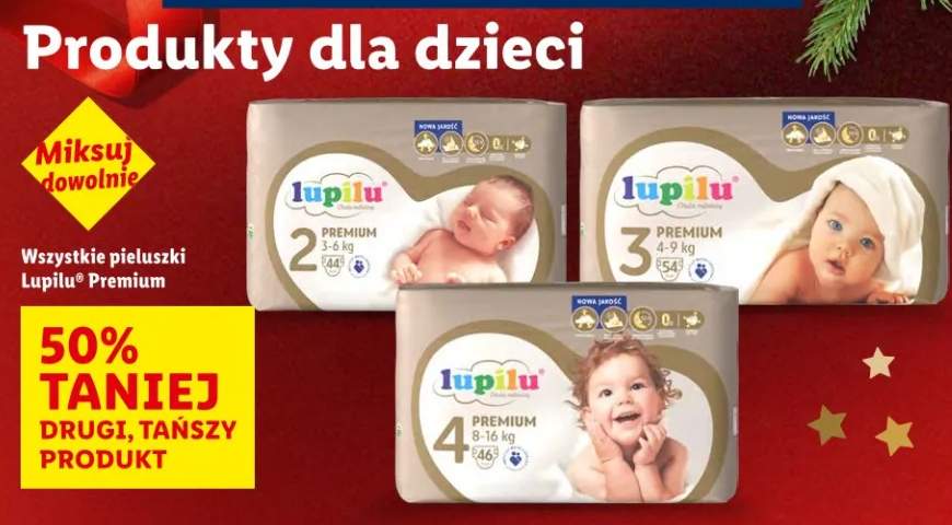 pieluszki Lupilu