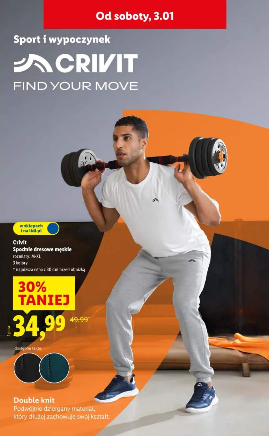 spodnie dresowe męskie