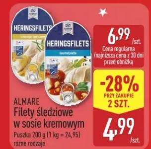 filety śledziowe w sosie