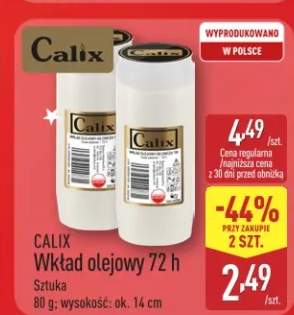 wkład olejowy do znicza