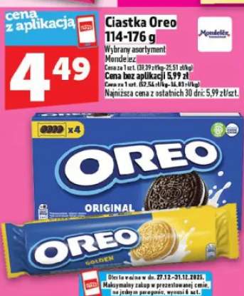 ciastka Oreo