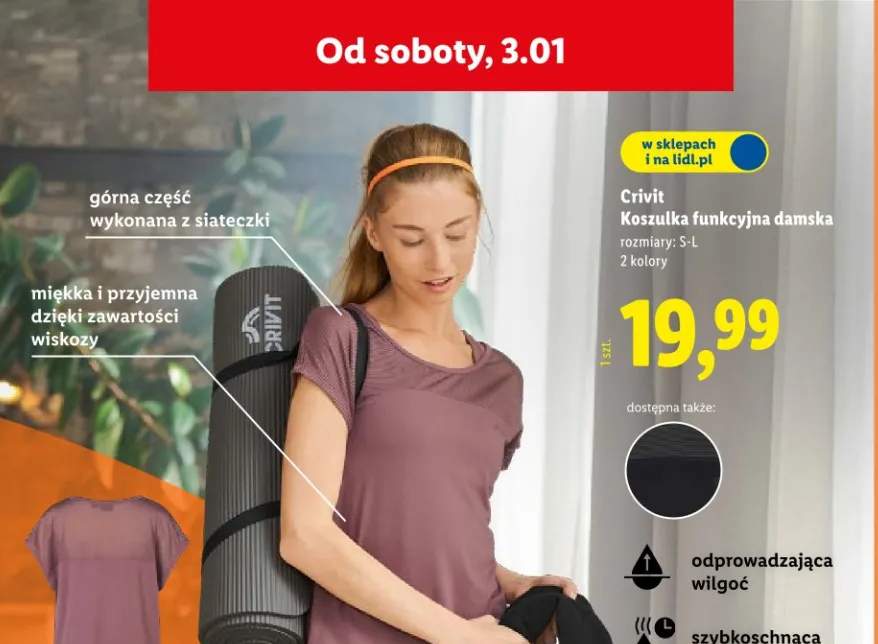 koszulka funkcyjna damska