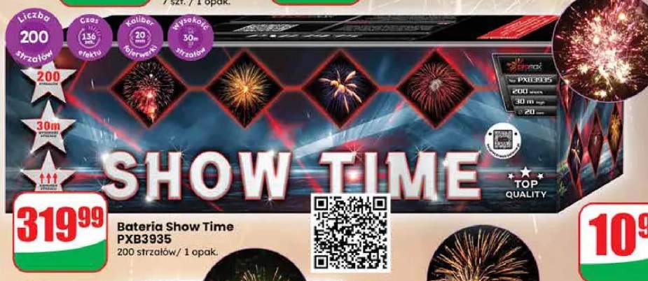 fajerwerki bateria