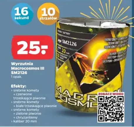 fajerwerki wyrzutnia