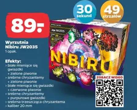 fajerwerki wyrzutnia