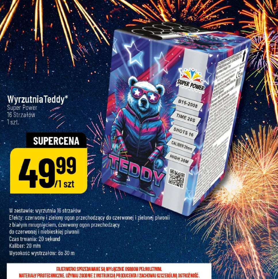 fajerwerki wyrzutnia