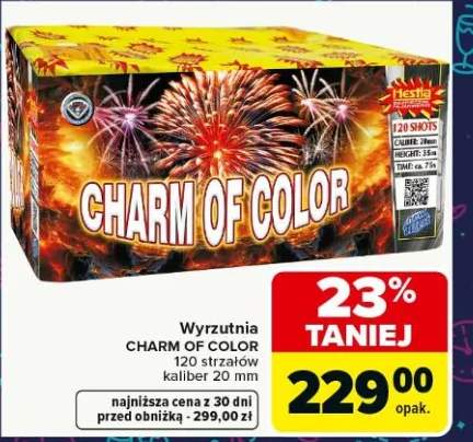 fajerwerki wyrzutnia