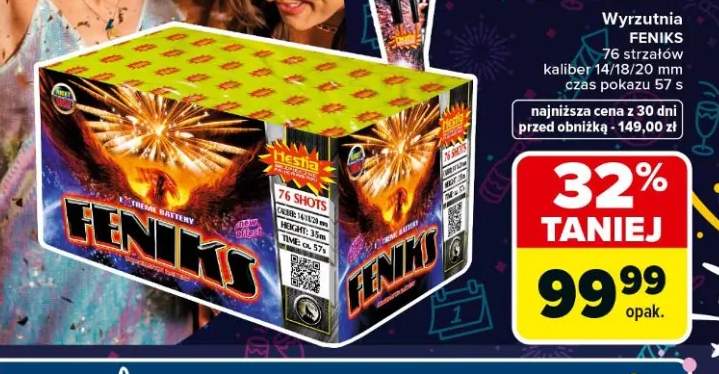 fajerwerki wyrzutnia