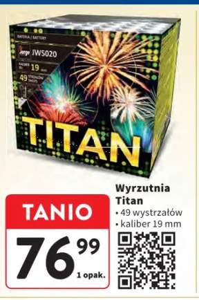 fajerwerki wyrzutnia