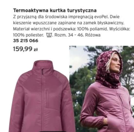 kurtka termiczna damska