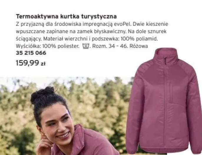 kurtka termiczna damska