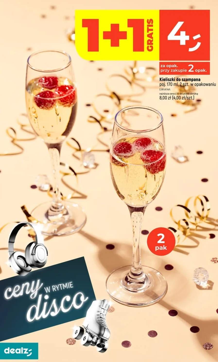 kieliszki do szampana