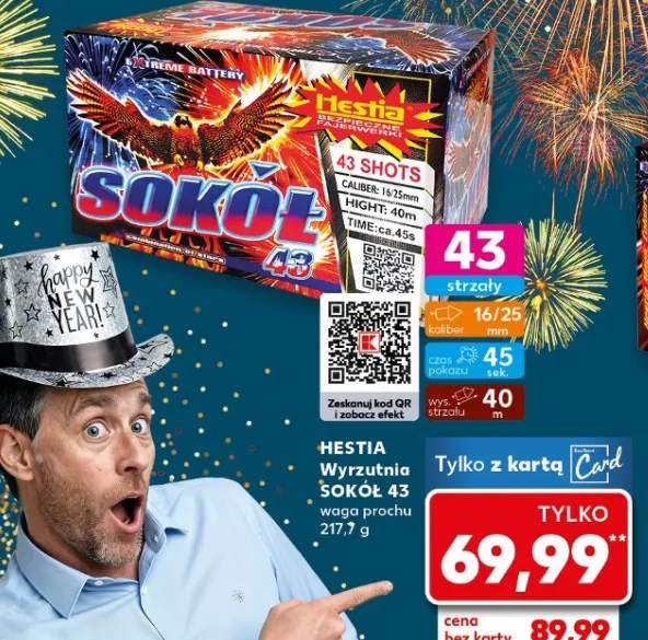 fajerwerki wyrzutnia