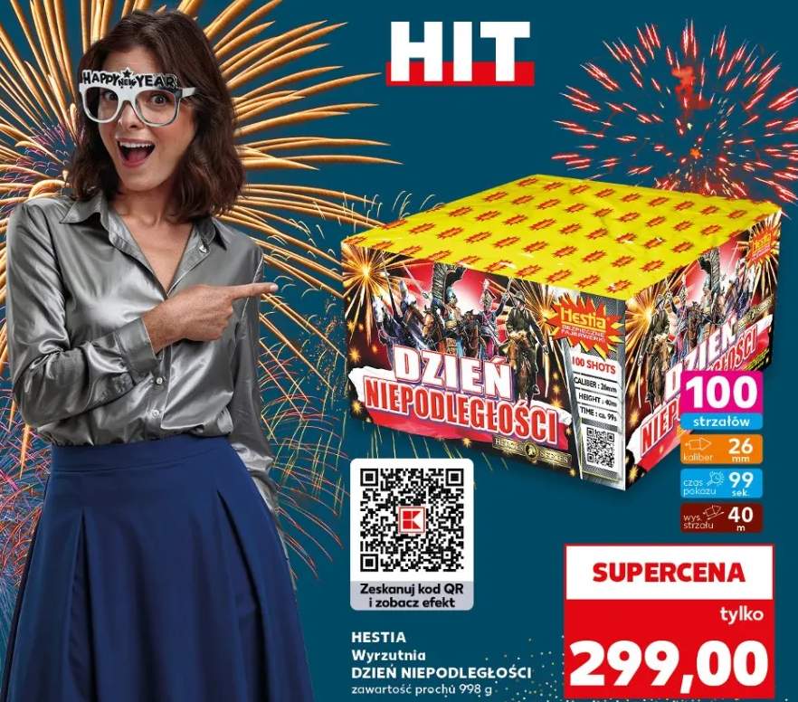 fajerwerki wyrzutnia