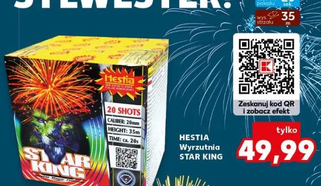 fajerwerki wyrzutnia