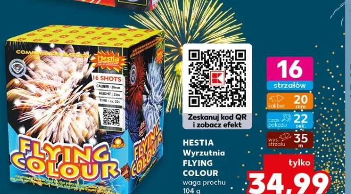 fajerwerki wyrzutnia