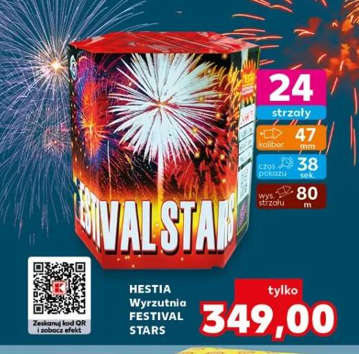 fajerwerki wyrzutnia