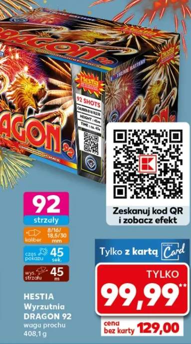 fajerwerki wyrzutnia