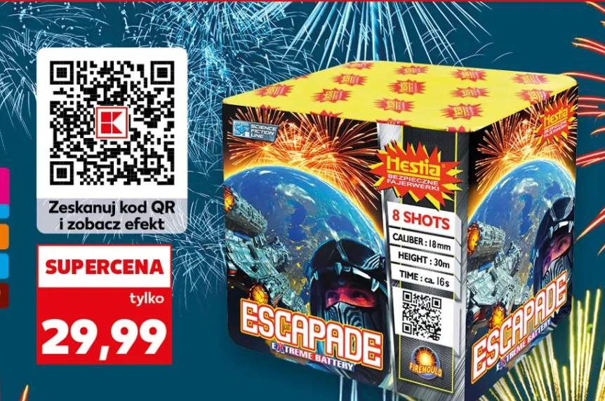 fajerwerki wyrzutnia