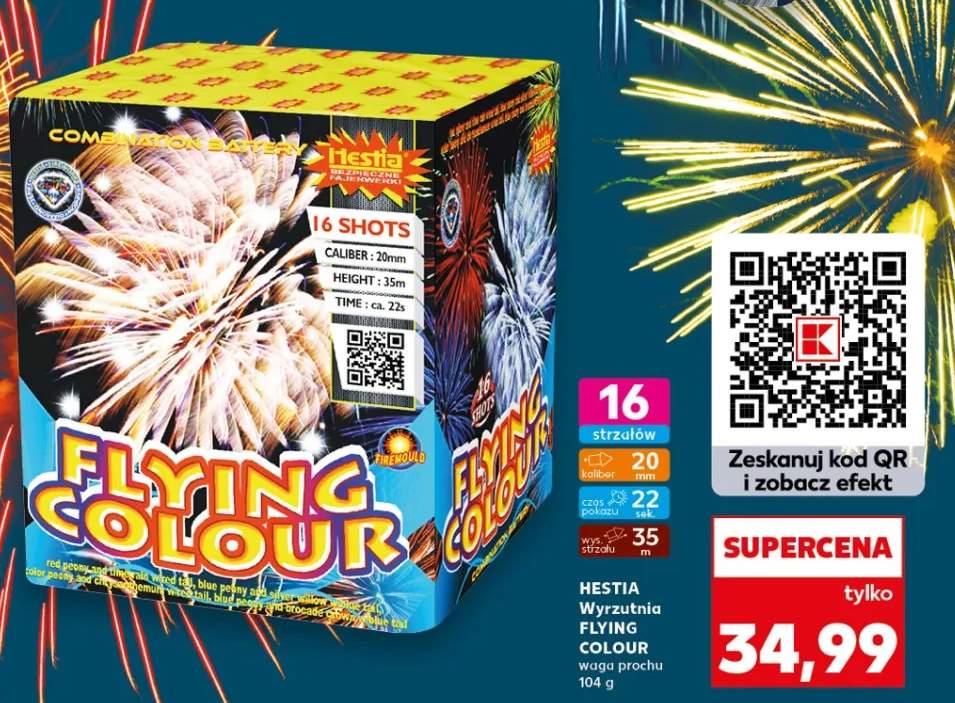 fajerwerki wyrzutnia