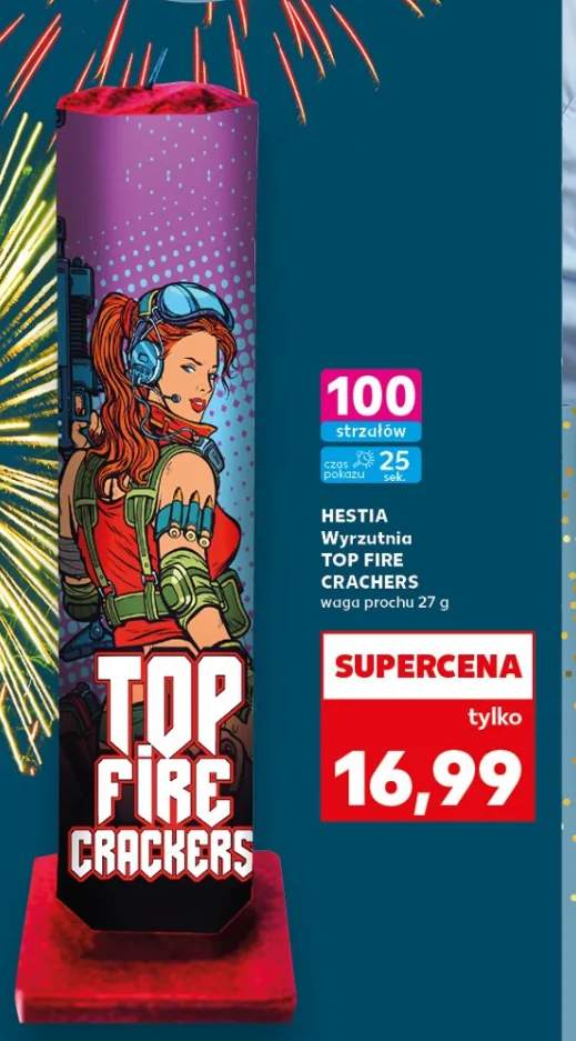 fajerwerki wyrzutnia