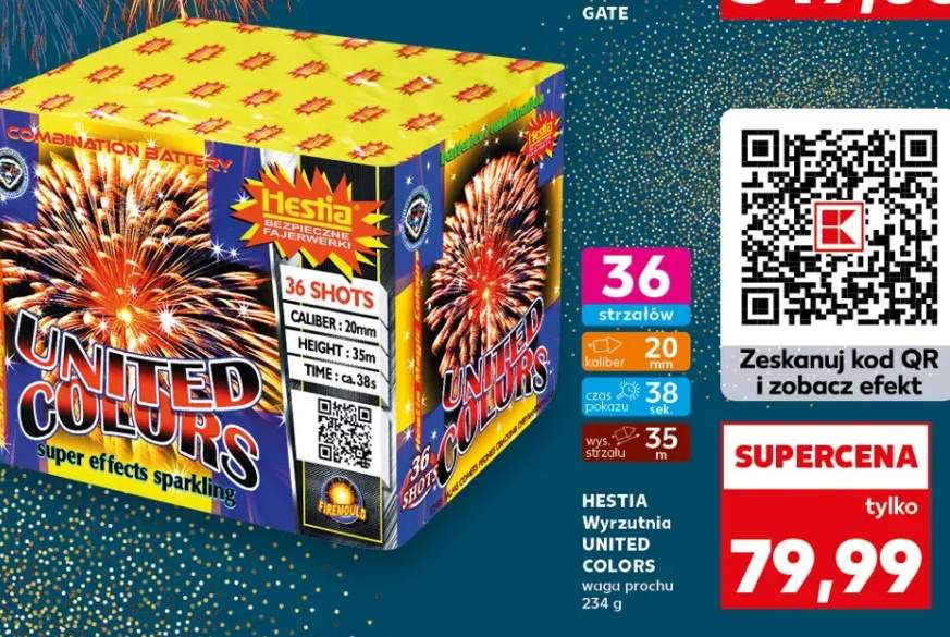 fajerwerki wyrzutnia