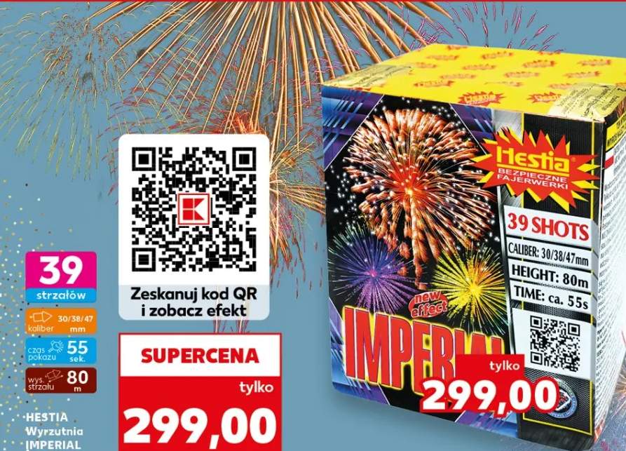 fajerwerki wyrzutnia