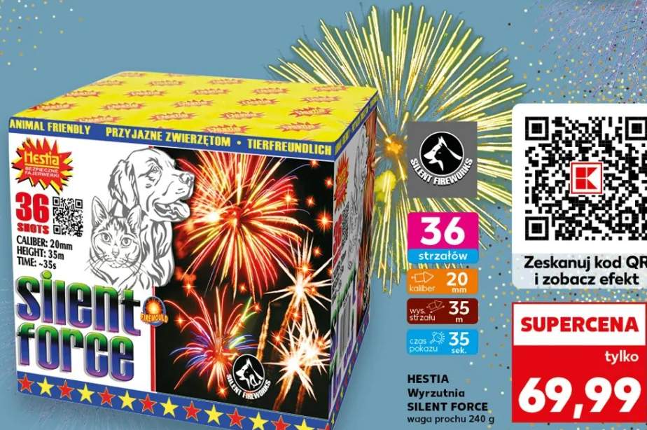 fajerwerki wyrzutnia